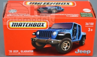 Matchbox Power Grab ´20 Jeep Gladiator