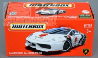 Matchbox Power Grab Lamborghini Gallardo Police