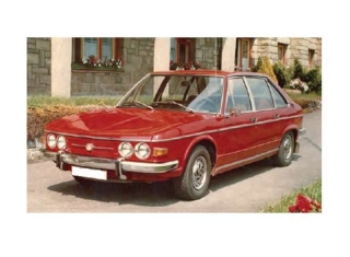 Tatra 613 (1979) 1:18 tmavo červená - REZERVÁCIA - dostupné koncom r.2022