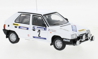 Škoda Favorit 136 L, No.2, Rallye Valašskaá Zima, P.Sibera 1989 - REZERVÁCIA