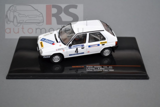 Škoda Favorit 136 L, No.4, Rallye Valašská Zima, Křeček 1989 