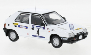 Škoda Favorit 136 L, No.4, Rallye Valašskaá Zima, Křeček 1989 - REZERVÁCIA