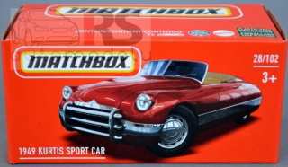 Matchbox Power Grab 1949 KURTIS SPORTS CAR