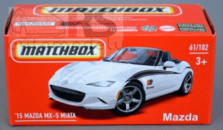 Matchbox Power Grab 2015 MAZDA MX-5 MIATA 