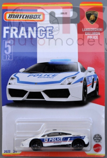 Matchbox Best of France LAMBORGHINI GALLARDO POLICE 