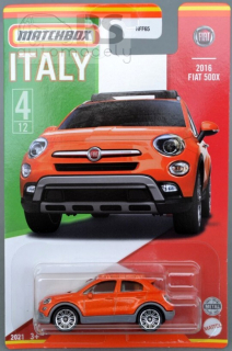 Matchbox Best of Italy 2016 Fiat 500X 