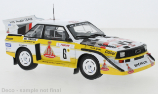Audi sport Quattro S1,  H.Mikkola RMC (1986) 1:24 - PREDOBJEDNÁVKA