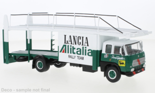 Fiat 673 racing transport, grün/white, Lancia Alitalia racing team -  REZERVÁCIA