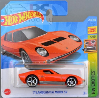 Hot Wheels ´71 Lamborghini Miura SV