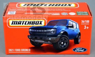 Matchbox Power Grab 2021 Ford Bronco