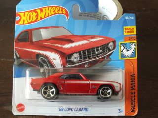 Hot Wheels ´69 Copo Camaro