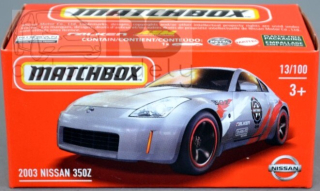 Matchbox Power Grab 2003 Nissan 350Z 