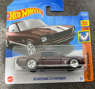 Hot Wheels ´65 Mustang 2+2 Fastback