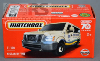 Matchbox Power Grab Nissan NV Van