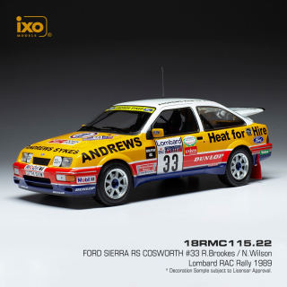 Ford Sierra RS Cosworth, No.33,Rallye RAC Lombard (1989) - dodanie 14-28 dní