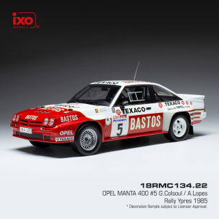 Opel Manta 400, No.5, Bastos, Rally Ypres, G.Colsoul (1985) - dodanie 14-28 dní