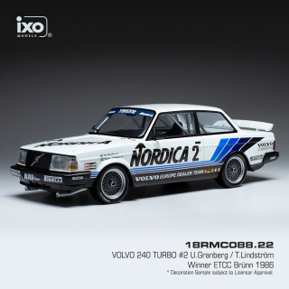 Volvo 240 Turbo, ETCC, Brünn, U.Granberg/T.Lindström (1986) - dodanie 14-28 dní