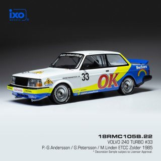 Volvo 240 Turbo, ETCC, Zolder, P-G.Andersson (1985) - dodanie 14-28 dní