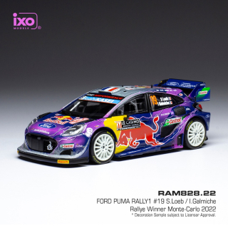 Ford Puma Rally1 Rally Monte Carlo , S.Loeb (2022) 