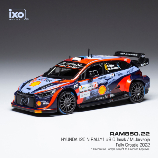 Hyundai i20 N Rally1 Rally Croatia, O.Tänak (2022)